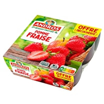 Andros, Compote pomme fraise