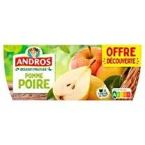Andros, Compote pomme poire