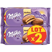 Milka, Gâteaux moelleux fourrés au cacao et pépites de chocolat
