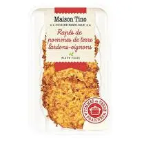Maison Tino, Râpés de pommes de terre, lardons et oignons x4