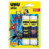 UHU Colle stic 21x2 édition limitée Super héros