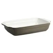 Votre rayon propose, Plat rectangulaire 31x18,5cm taupe
