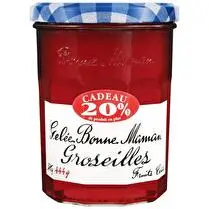 Bonne maman, Gelée de groseille - 370 g + 20% offert