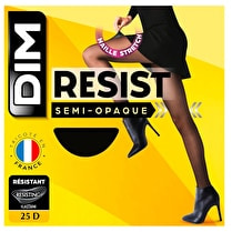 Dim, Collant Beauty Resist Semi Opaque, Noir, T4