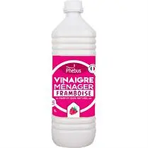 Phebus, Vinaigre de nettoyage 9,5° Parfum framboise