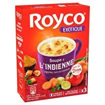 Royco, Soupe à l'Indienne & croûtons