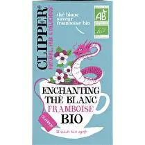 Clipper, Thé blanc framboise BIO 20 sachets
