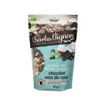 Charles Vignon, Muesli pépites et flocons chocolat noix de coco