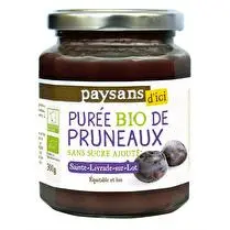 Paysans d'ici, Purée de pruneaux BIO