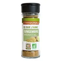 Ethiquable, Gingembre en poudre BIO
