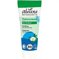 Alviana, Dentrifice aux plantes sans fluor