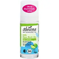 Alviana, Déodorant roll-on au citron vert bio
