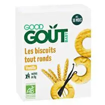 Good goût, Boudoirs tout ronds vanille dès 10 mois