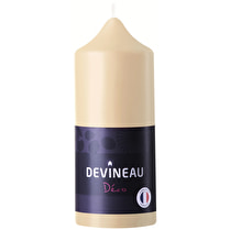 Devineau, Bougie cylindrique 68x170cm ivoire