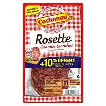 Cochonou, Charcuterie tranchée Rosette  93 g + 10% offert