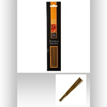 Le comptoir de la bougie, Bâton encens ambre hauteur 25,5 cm