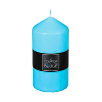 Le comptoir de la bougie, Bougie cylindrique turquoise