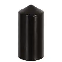 Votre rayon propose, Bougie cylindrique noir