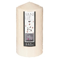 Le comptoir de la bougie, Bougie cylindrique vanille