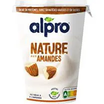 Alpro, Yaourt végétal nature aux amandes