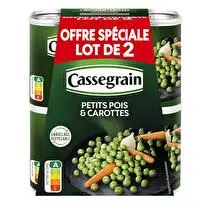 Cassegrain, Petits pois & carottes