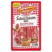 Cochonou, Saucisson sec tranches fines