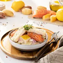 Votre poissonnier propose, Tartiflette de la mer