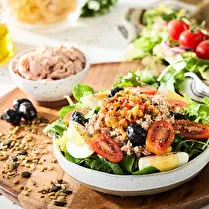 Fabriqué dans nos ateliers, Salade nicoise revisitée