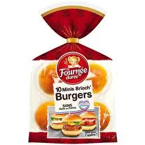 La fournée dorée, Mini Brioch'Burgers x10