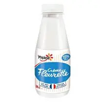 Yoplait, Crème fleurette légère 15% MG