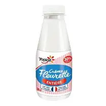 Yoplait, Crème fleurette entière 30% MG