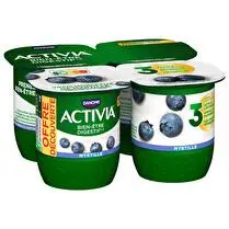 Activia, Yaourt bifidus à la myrtille