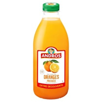 Andros, Jus d'oranges pressées