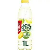 Vittel, Eau minérale saveur citron et citron vert BIO