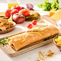 Fabriqué dans nos ateliers, Burrito poulet Tikka