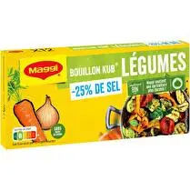Maggi, Bouillon légumes sel réduit