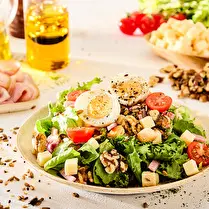 Fabriqué dans nos ateliers, Salade Jambon Emmental