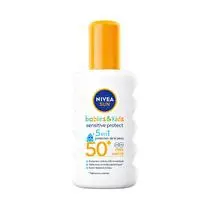 Nivéa, Spray babies et kids sensitive protect 5 en 1 SPF 50+