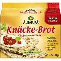 Alnatura, Pain croustillant sésame bio
