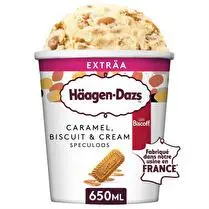 Häagen dazs, Pot glacé spéculoos caramel biscuits & cream