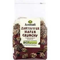 Alnatura, Crunchy avoine avec du chocolat noir  BIO
