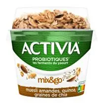 Activia, Yaourt bifidus au muësli amande quinoa & graines de chia