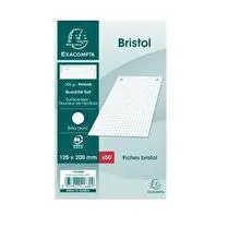 Exacompta, Fiches bristol 125x200 x50