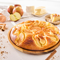 Votre pâtissier propose, Moelleux aux pommes et à la cannelle
