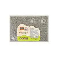Riga, Tapis clean pat 40 x 30 cm Retient les restes de litière et nettoie les pattes de votre chat.