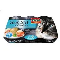 Riga, Socat deliss recette thon-coquille st jacques  - 132 g