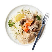 CUISINÉ DANS NOS ATELIERS Blanquette de veau