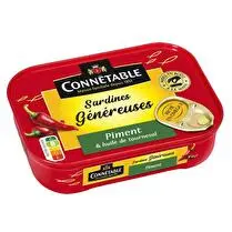 Connétable, Sardines généreuses piment