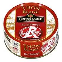 Connétable, Thon blanc au naturel Label Rouge 1/5