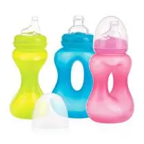 Nuby, Gobelet gripper pal col large anti-goutte 240ml